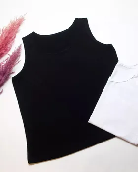 تاپ نخ و پنبه ساده رنگی کد 529