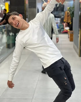 دورس سه نخ پنبه یقه گرد کیفیت استثنایی قواره رگولار