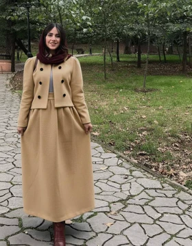 کت دامن فوتر