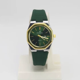 ساعت مچی زنانه اودمار پیگه 5760 Audemars Piguet با موتور کوارتز و بند سیلیکونی