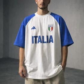 کیت فوتبالی کشور ایتالیا کیفیت لوکس * پارچه دورس دو نخ پنبه گرم بالا