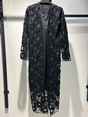 مانتو مجلسی پولک دوزی در 8 طرح