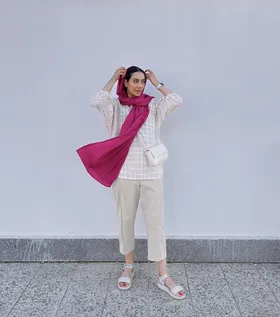 شومیز چهارخونه میشا