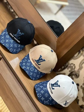 کلاه بیسبالی lv نقاب جین