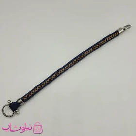 دستبند امگا رابر سرمه ای مردانه سایز لارج کیفیت مستر (طراحی جدید) کد 1350