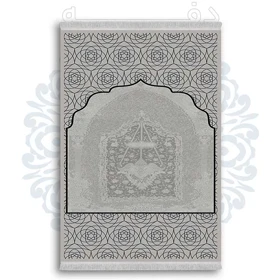 فرشینه از جنس پارچه هازان مخمل ترک طرح سجاده برند دفه کد DSJ 53