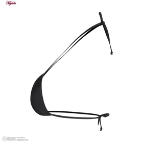 ست 2 تکه مایو دخترانه رنگ مشکی مدل 11016