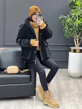 کاپشن سیلیکونی جیب پاکتی