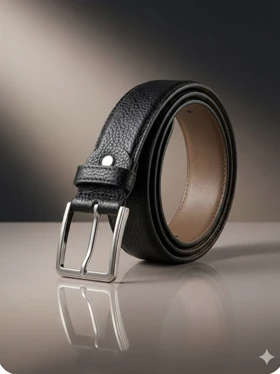 کمربندچرم طبیعی فلوتری