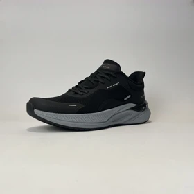 کفش رانینگ پرو استپ مدل فلو PRO STEP FLOW 2 مشکی زیر طوسی