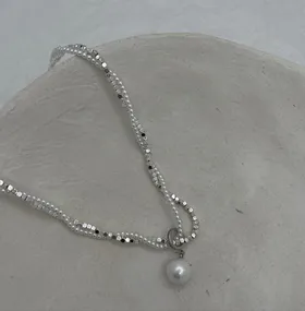 گردن‌بند نقره