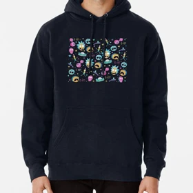 هودی Rick and morty | هودی ریک اند مورتی طرح Rick and Morty pattern کد 209542