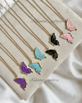 گردنبند ست پروانه ای