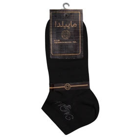 جوراب مچی زنانه مشکی ماییلدا