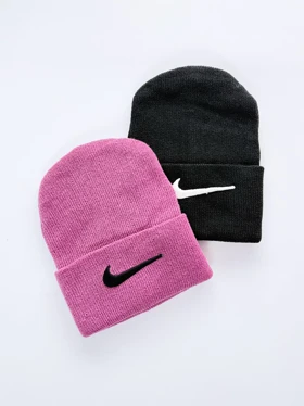 کلاه بافت زمستانی طرح نایکی