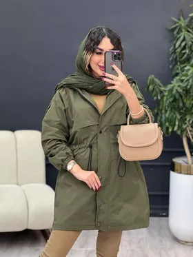 بارانی ژیله دار آستین کش
