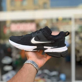 کتانی نایک V2K مشکی سفید کد 6195