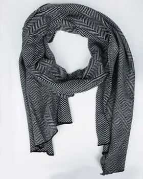 شال بافت طرح دار