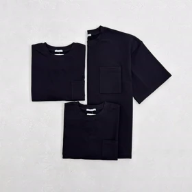 تیشرت مردانه قواره دار تک جیب