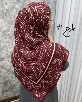 روسری نخی طرحدار 4004