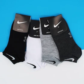 جوراب مچی مردانه نخی – پک 4 عددی برند Nike