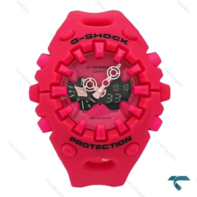 ساعت جیشاک کرونا سری GA-V01 مردانه صورتی GShock-8235-G