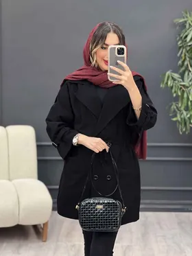 مانتو چهار دکمه صحرا