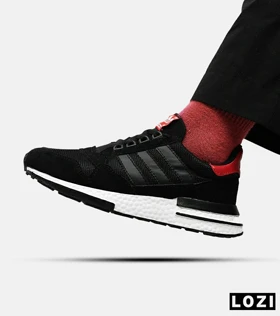 کفش کتانی مردانه مشکی ADIDAS ZX 500
