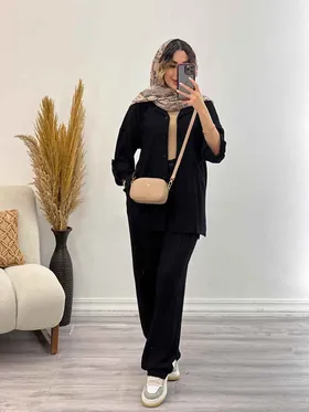 ست مانتو شلوار پریا