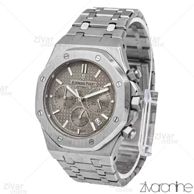 ساعت اودمار پیگه (AP) مردانه سه موتوره صفحه طوسی 106090