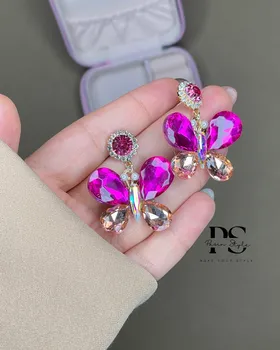 گوشواره جواهری پروانه