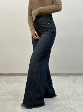 شلوار جین شافل تینت دمپا ریش 6258