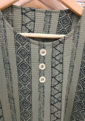 تونیک مانتویی راه راه تسلا