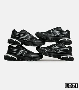 کفش کتانی مردانه مشکی سفید DIESEL S-SERENDIPITY SPORT
