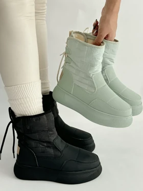 نیم بوت پشت بندی کاپشنی 2367