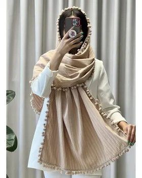 شال پم پم دار پاییزه