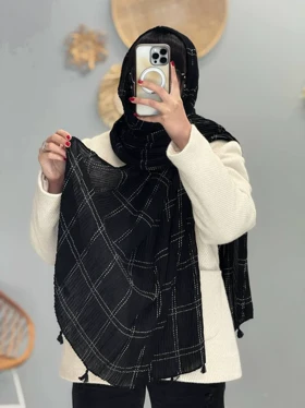 1894- شال مشکی زارا