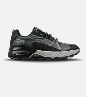 کفش کتانی طبی ورزشی طوسی مشکی SKECHERS max protect مدل 7770