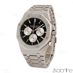 ساعت اودمار پیگه (AP) مردانه سه موتوره صفحه مشکی 105176