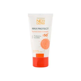 کرم ضد آفتاب NEUDERM مدل مکس پروتکت MAX PROTECT مناسب برای انواع پوست