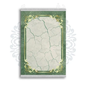 *جدید* فرشینه از جنس پارچه شانل مخمل ترک طرح فانتزی برند دفه کد 1719