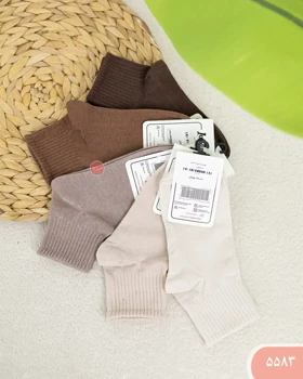 جوراب نیم ساق پاستلی 5583