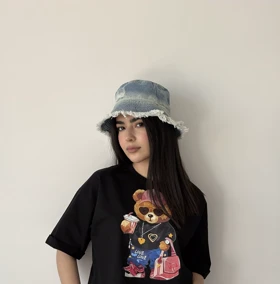 کراپ تدی مشکی هیمه استایلیش