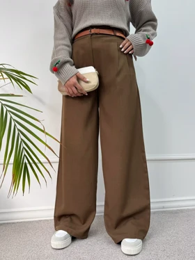 شلوار نیم بگ آیسل