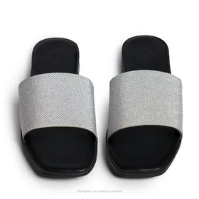 صندل توران گازولین مشکی نقره ای