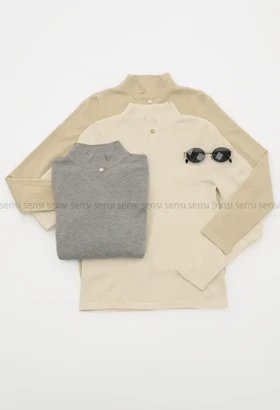 بافت لمه دار یقه 4سانت وارداتی کد1004716