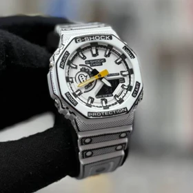 ساعت مچی مردانه جیشاک(G-Shock) 2100 مانگا انیمه رنگ سفید مشابه اصلی