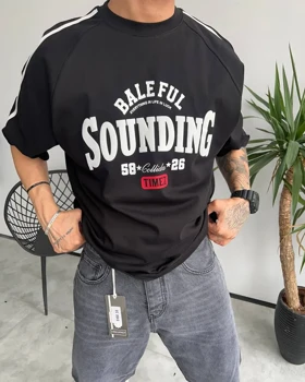 تیشرت یقه گرد SOUNDINGS رنگ مشکی