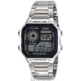 ساعت مچی مردانه کاسیو جهان نما با باتری ده ساله اورحینال