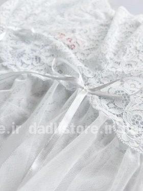 لباس خواب بلند حریر سه چاک
